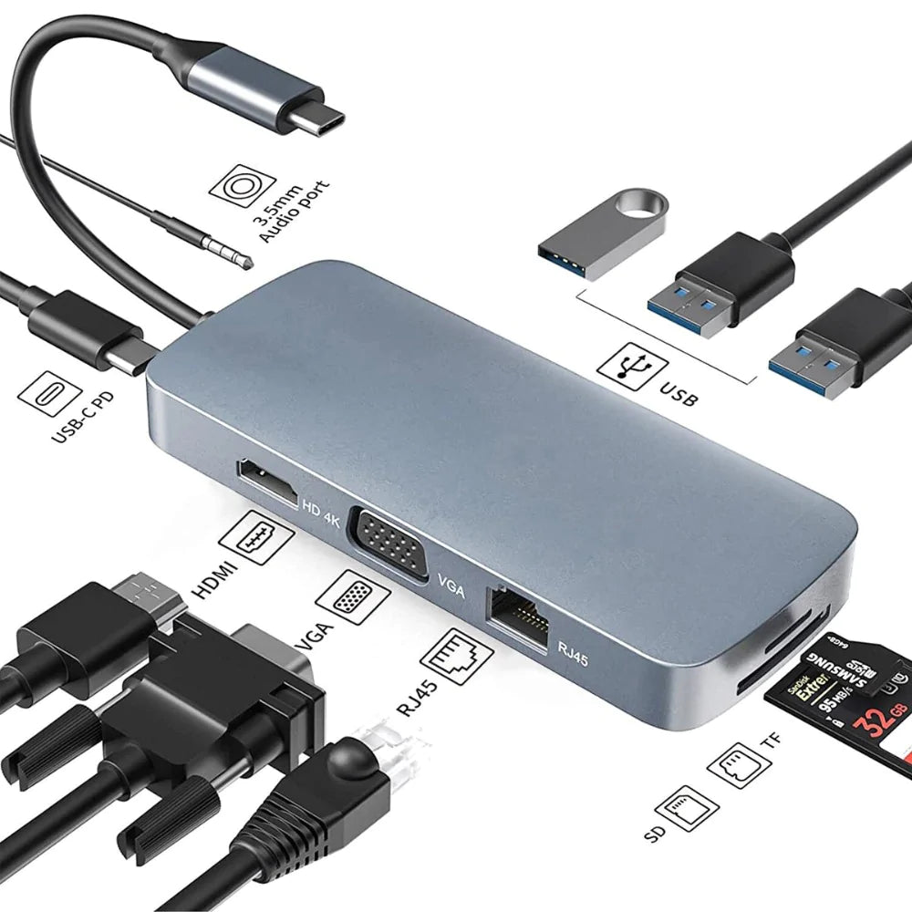 Adaptadores USB y Hubs