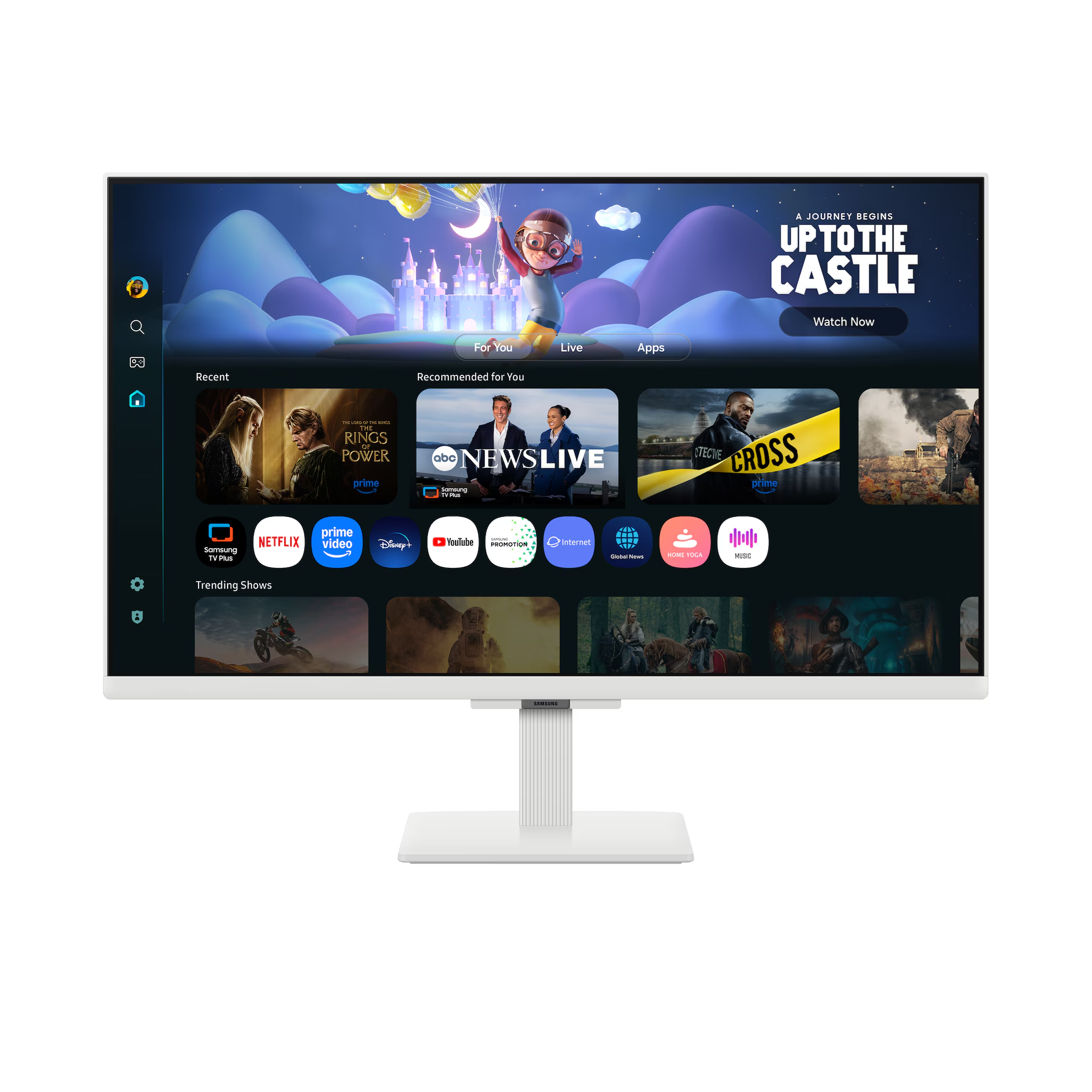 Monitor Smart Samsung 27 Pulgadas M5 M50f Fhd Ips 60hz
