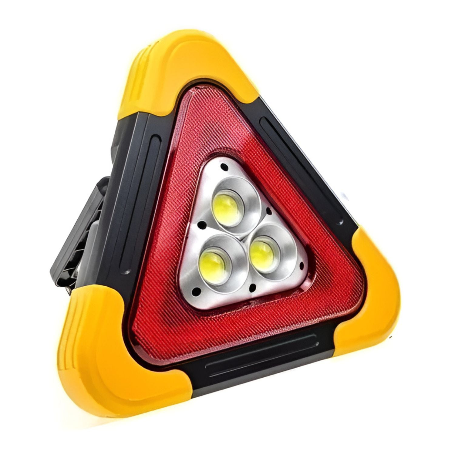 Luz Multifuncional Triangulo de Emergencia Blanca y Roja USB