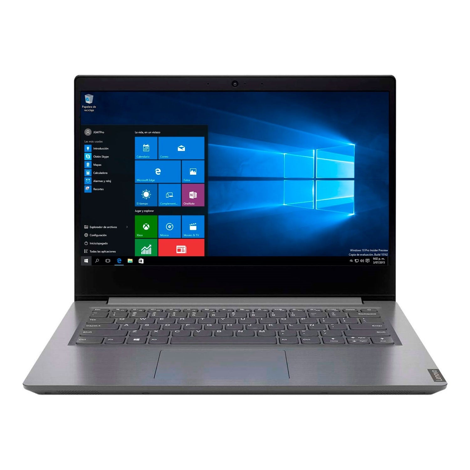 Notebook Lenovo V14-IGL Intel N4020 Ram 4GB SSD 240GB W10H
