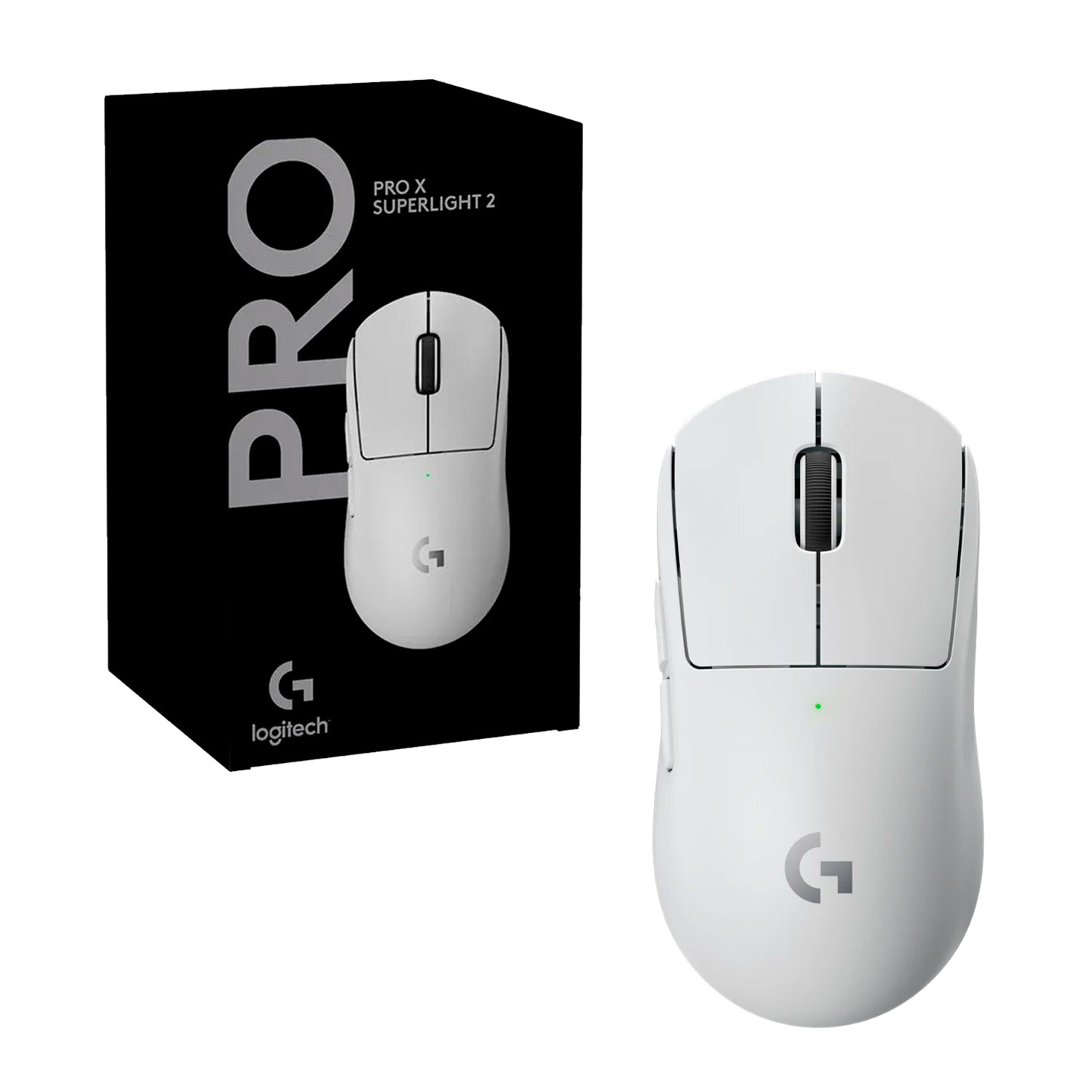 Mouse Gamer Inalambrico Logitech Pro X Superlight 2 Lightspeed Sensor Hero 2 100-32000dpi 5 Botones