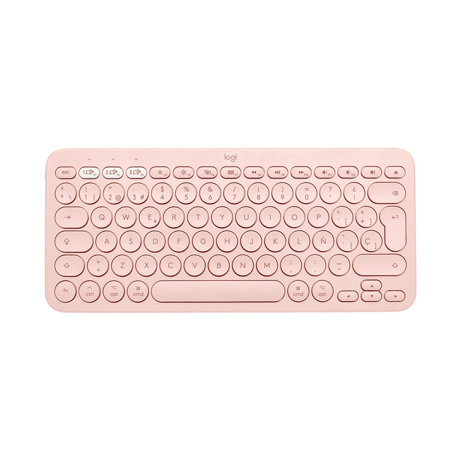 Teclado Bluetooth Logitech K380 QWERTY Español Multi Dispositivo Teclas Planas Pila 2 x AAA Incluida