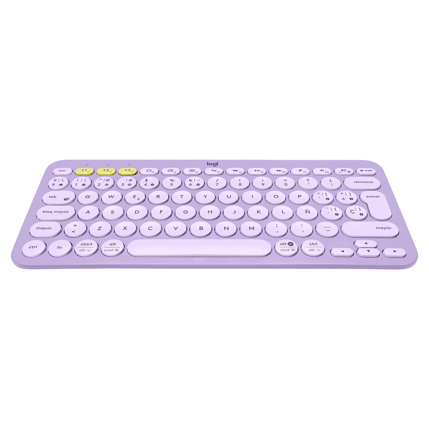Teclado Bluetooth Logitech K380 QWERTY Español Multi Dispositivo Teclas Planas Pila 2 x AAA Incluida