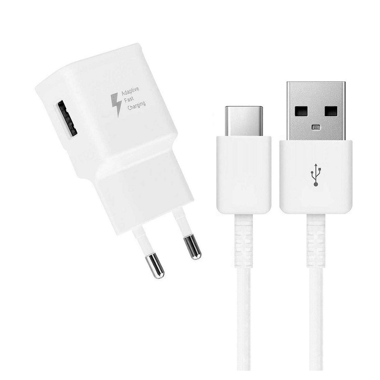 Cargador Compatible con Samsung S10 15W Carga Rapida Cable USB-C a USB