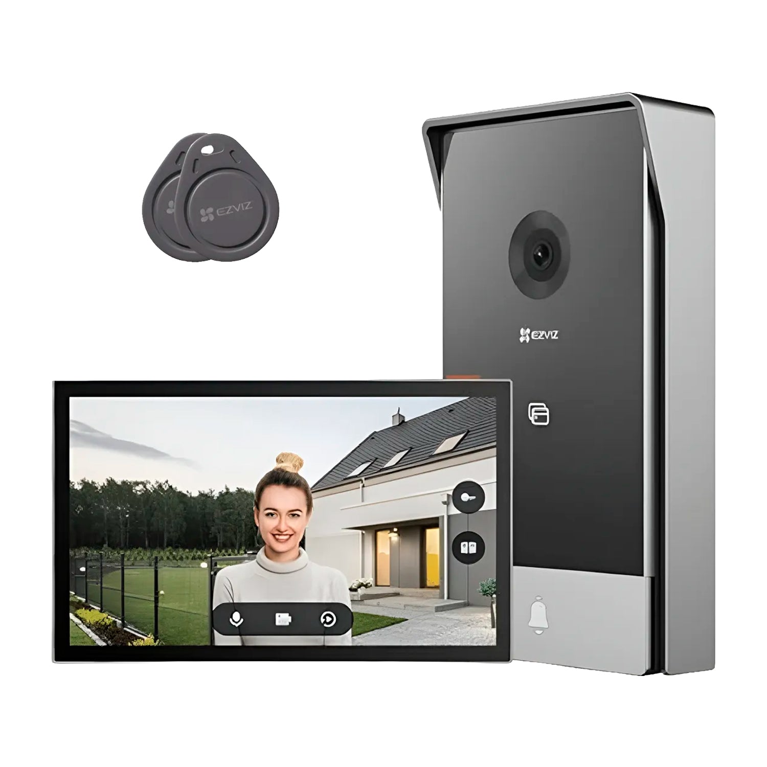 Control Acceso Inteligente Ezviz HP7 WiFi 2K 3mp Smart Home
