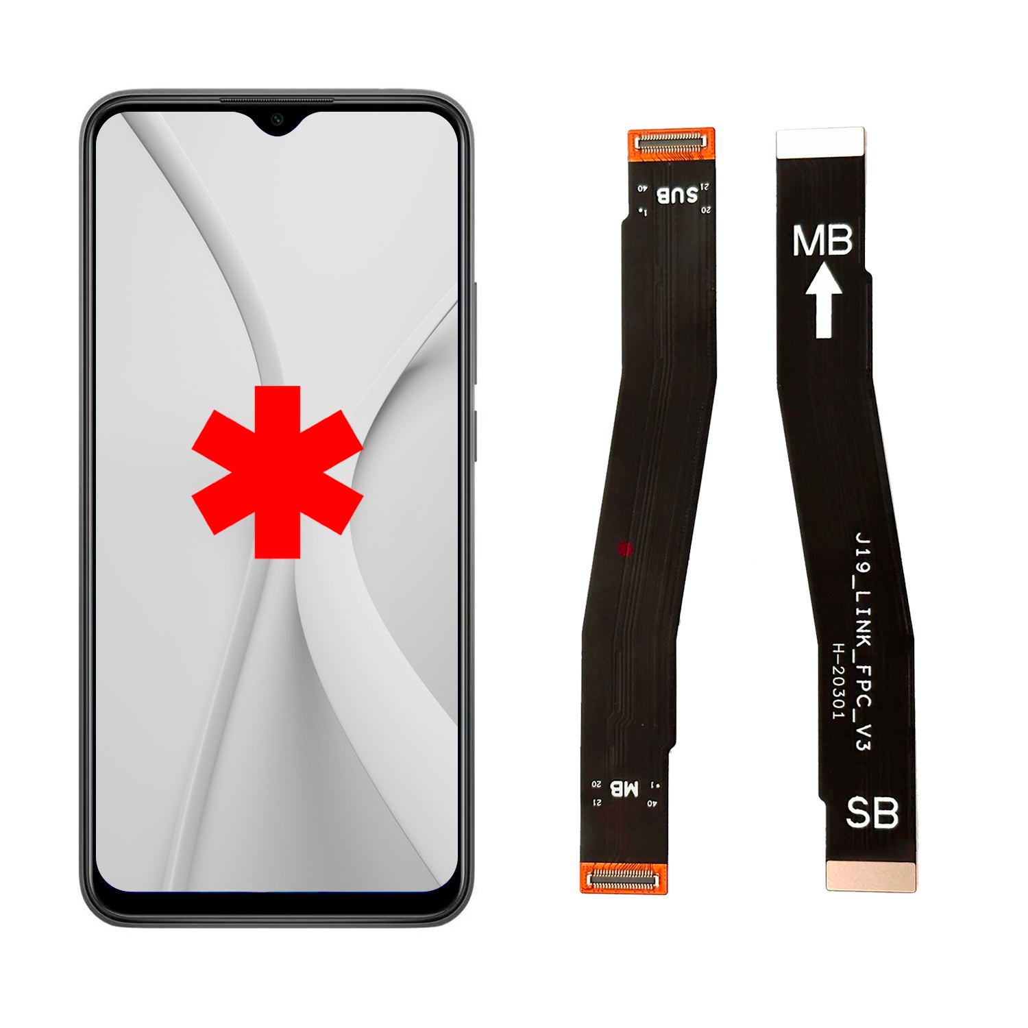 Flex Main Principal Compatible con Xiaomi Redmi 9