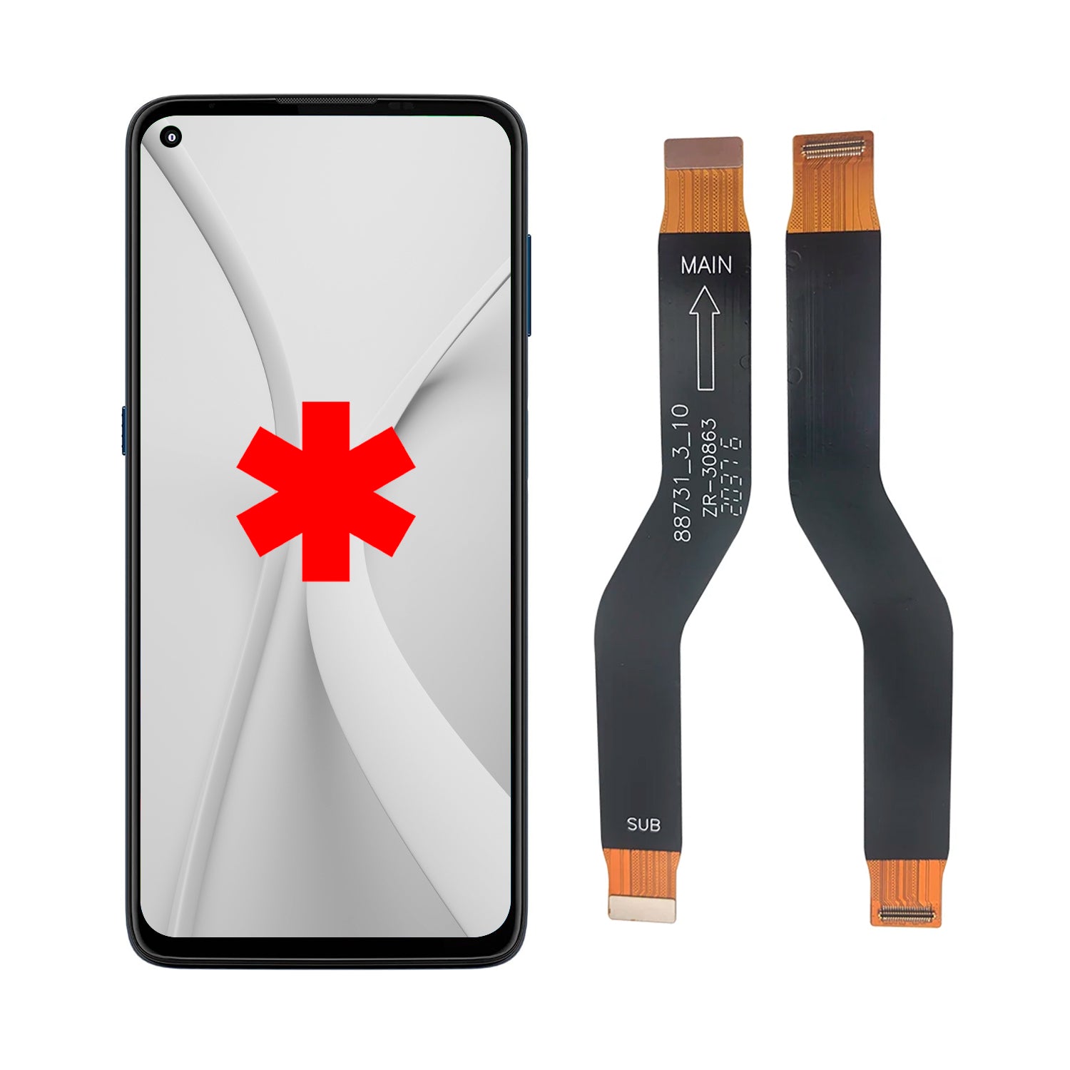 Flex Main Principal Compatible con Motorola G9 Power