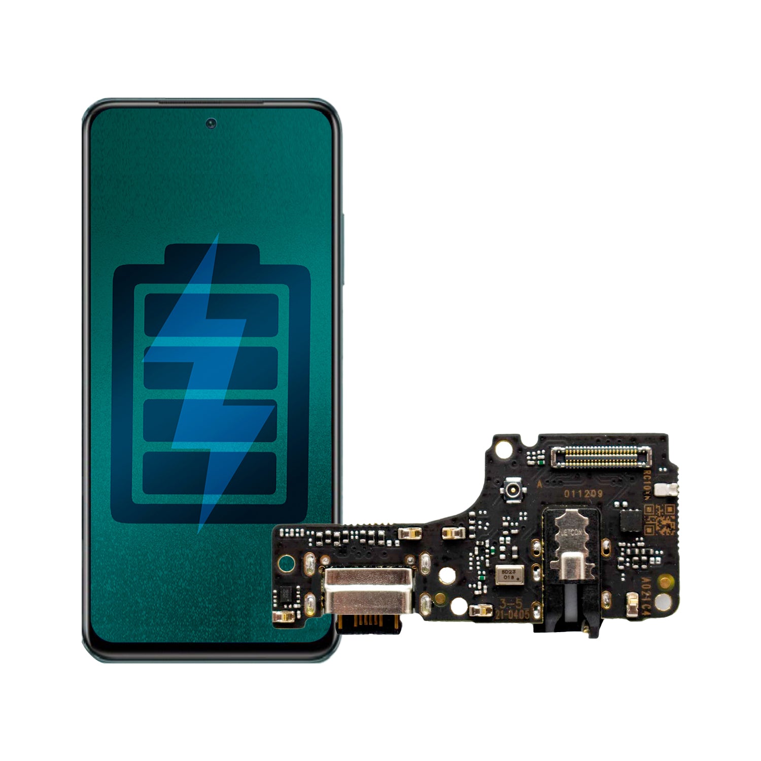 Flex de Carga Compatible con Xiaomi Redmi Note 10 4G / Note 10S Tipo C Optima Calidad