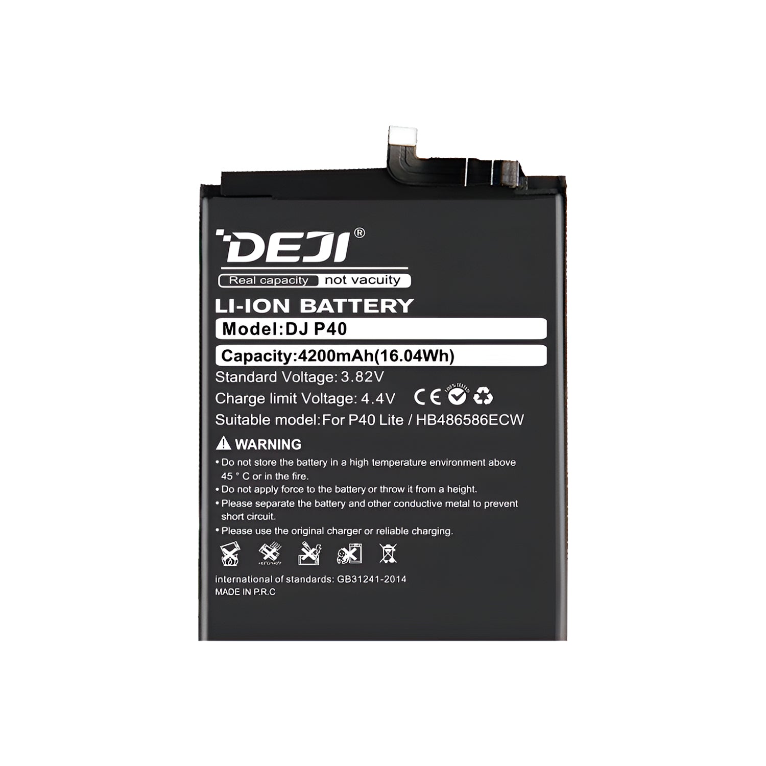 Bateria para Huawei P40 / Nova 7i DEJI IC Original Capacidad 4200mAh Maxima Duracion