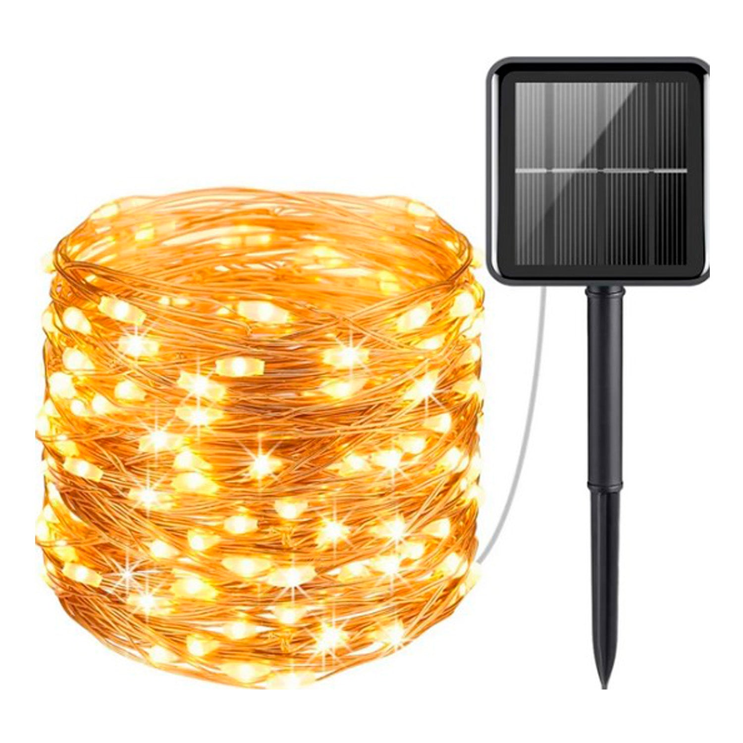 Luces Guirnalda 200 Led Alambre Hada Boda 22mts Eventos
