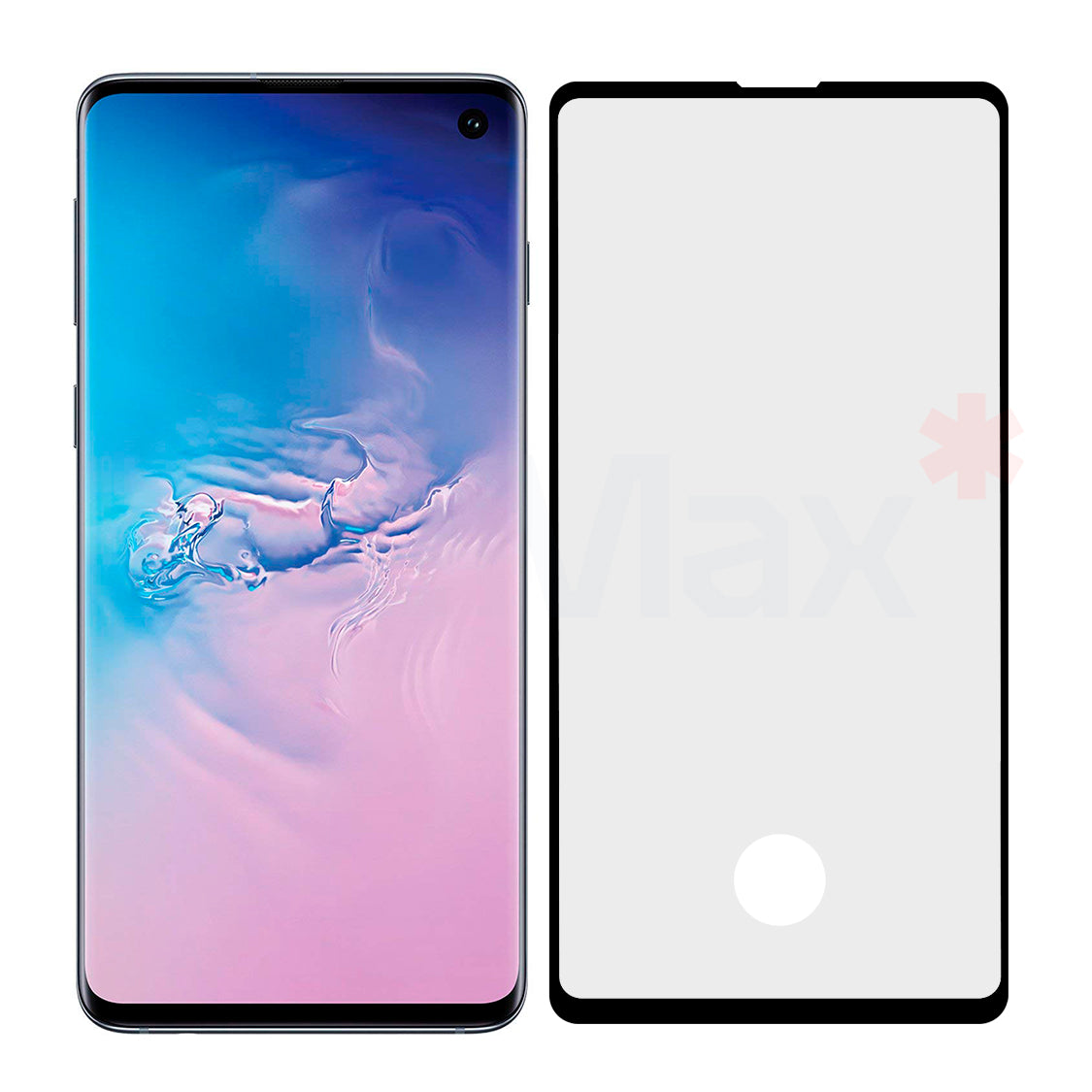 Lamina de Vidrio Templado Completa Resistente Compatible con Samsung S10