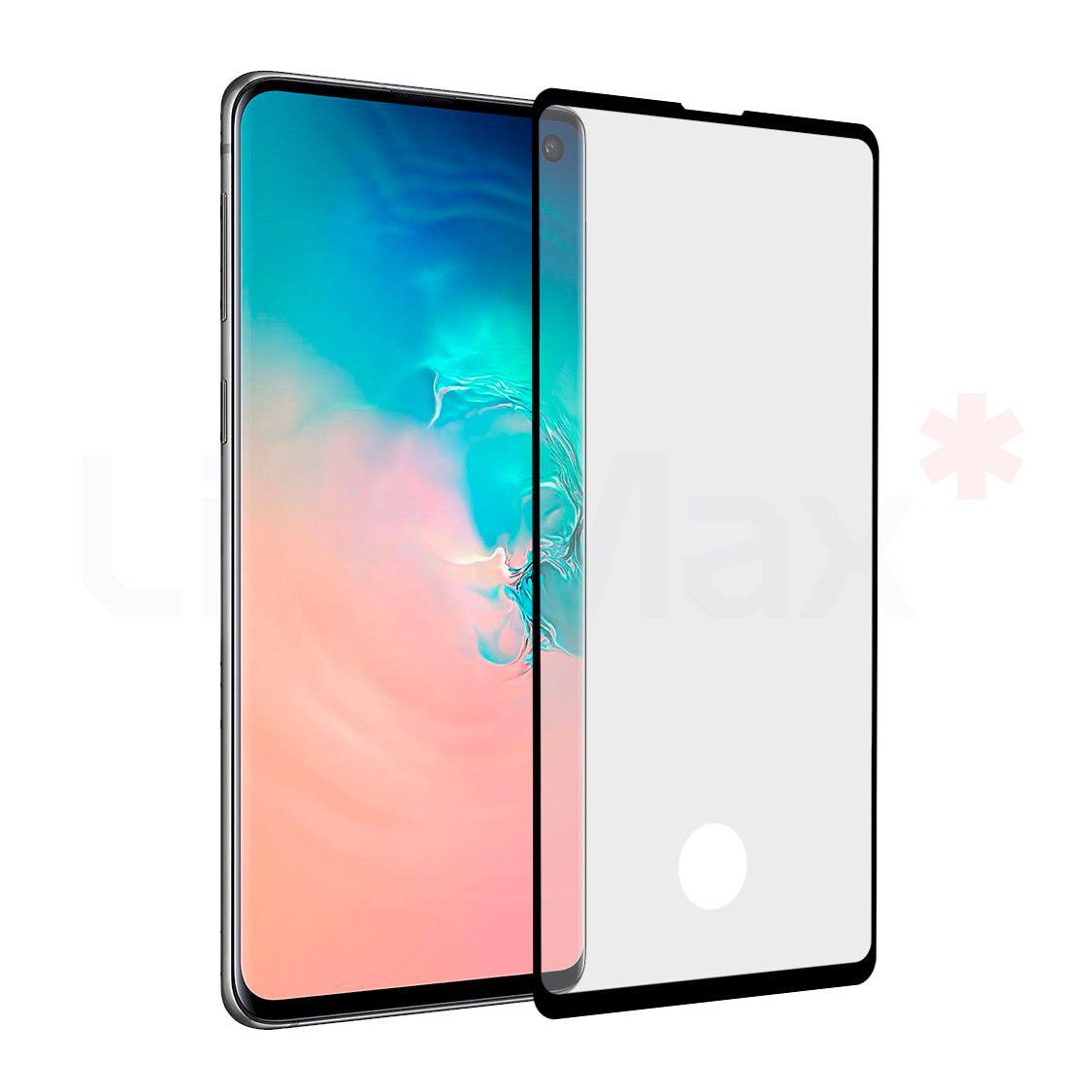 Lamina de Vidrio Templado Completa Resistente Compatible con Samsung S10