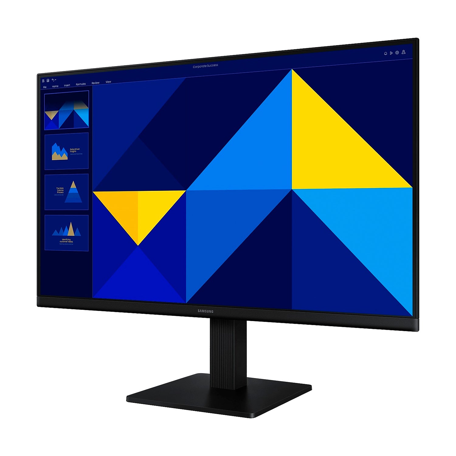 Monitor Samsung Essential Plano 22" S30GD IPS FHD 100Hz HDMI