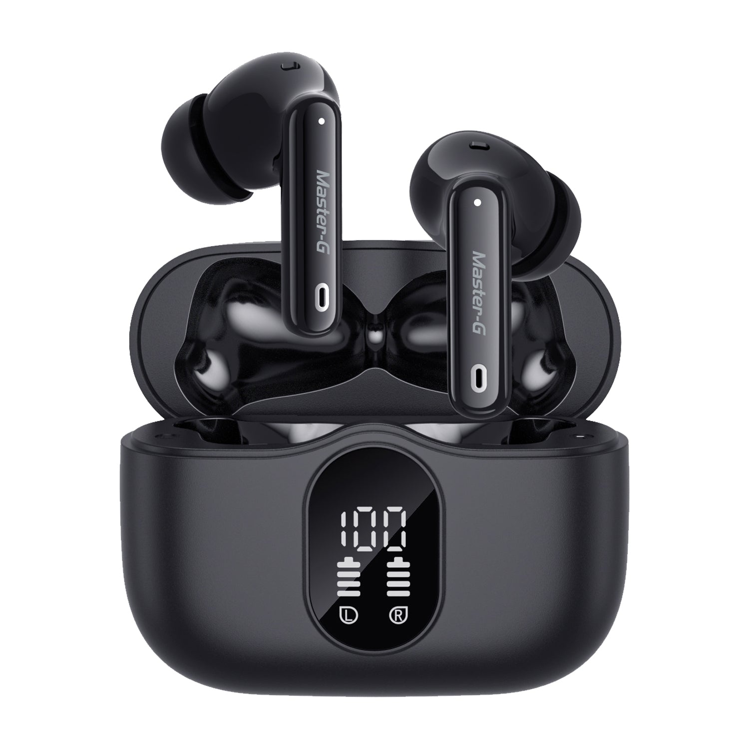 Audifonos Inalambricos Master-G BUDS30 In-ear TWS Bluetooth 5.3 Bateria 21h USB-C
