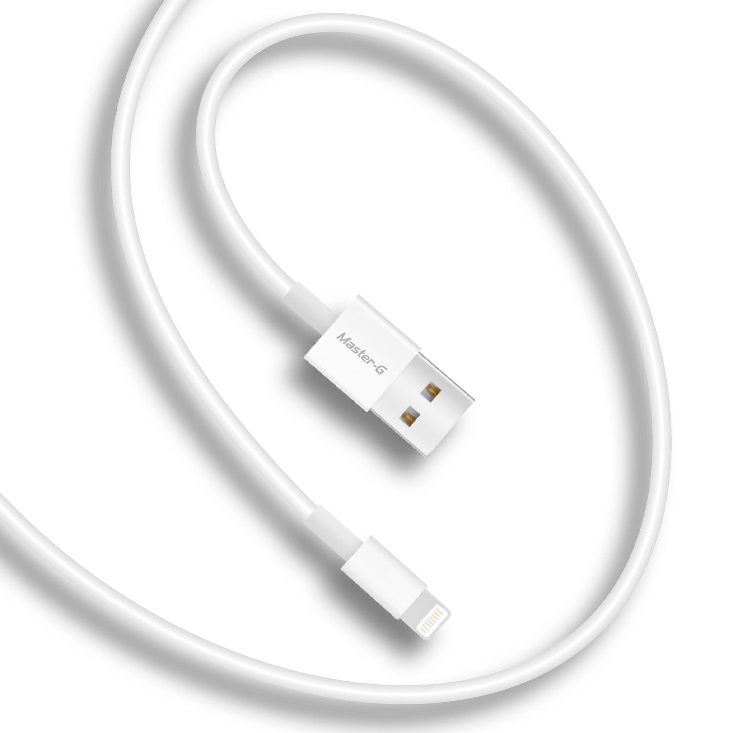 Cable Carga Rápida USB A lightning USB 1m Master G MGCALIG