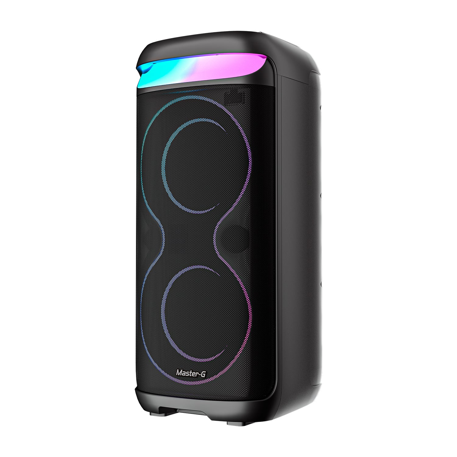 Parlante Karaoke Master-G Champion Bluetooth 6.5in x2 TWS