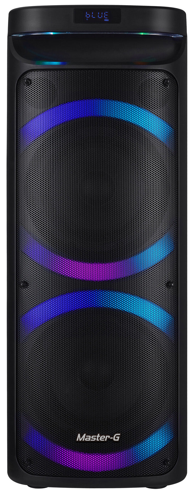 Parlante MasterG Karaoke Phantom Bluetooth 8in x2 60W TWS EQ