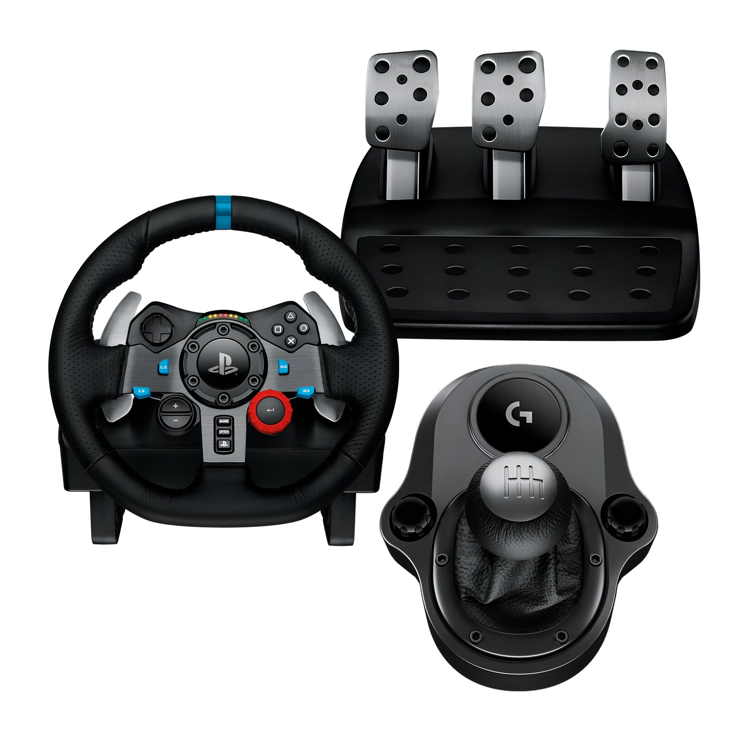 Pack Volante + Palanca Logitech G29 PlayStation 4 / PS5 / PC