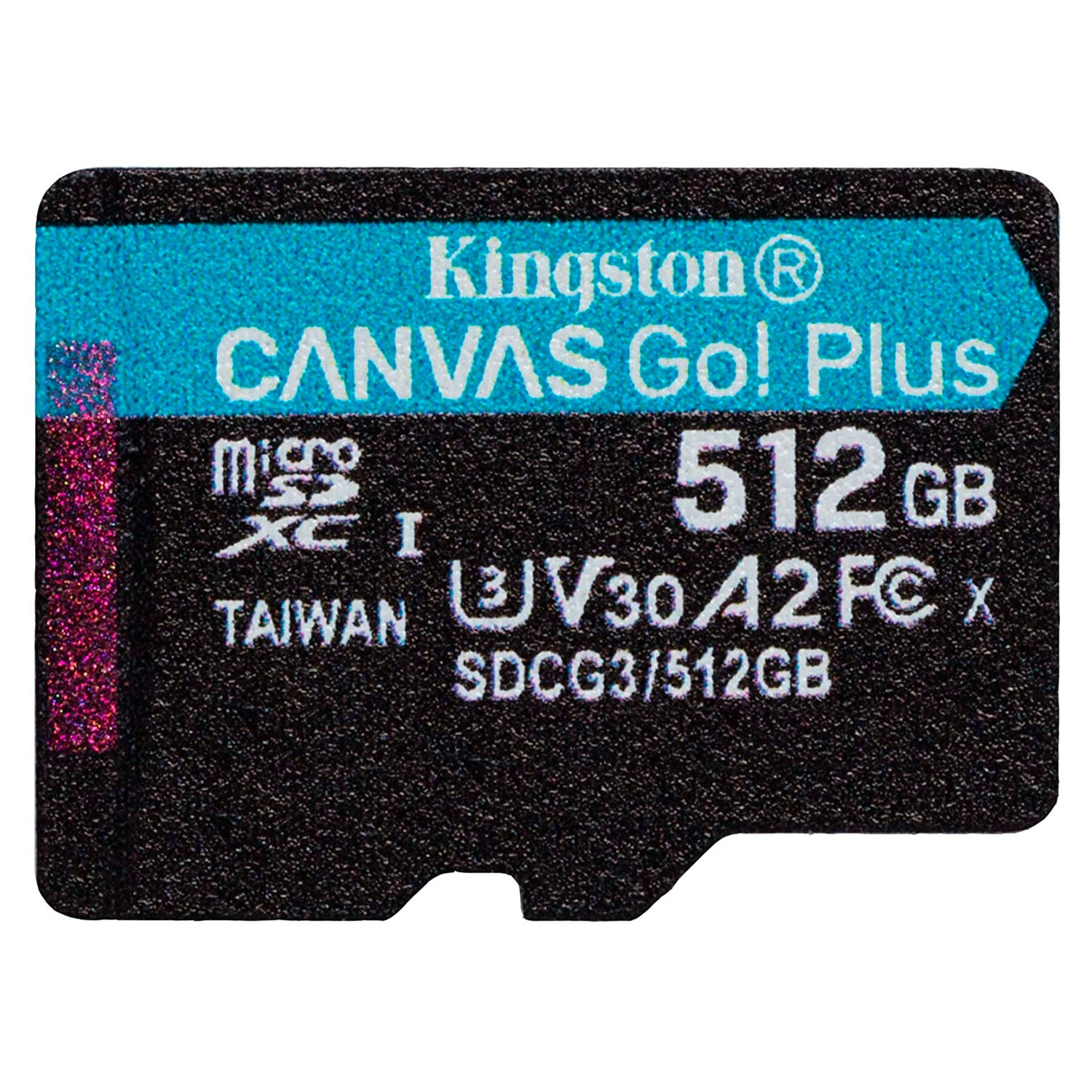 Tarjeta MicroSD Kingston Canvas Go! Plus 512GB SDCG3/512GBSP | Lifemax
