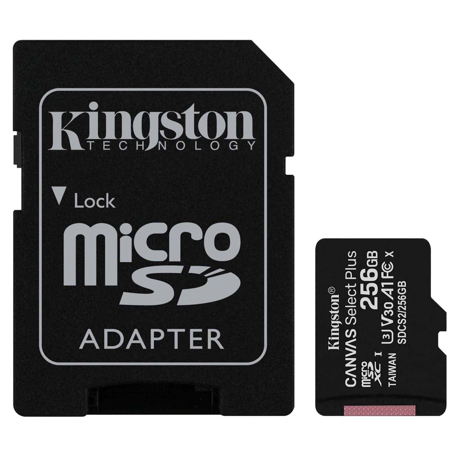 Tarjeta Memoria MicroSDXC Kingston 256GB Canvas Select Plus | Lifemax