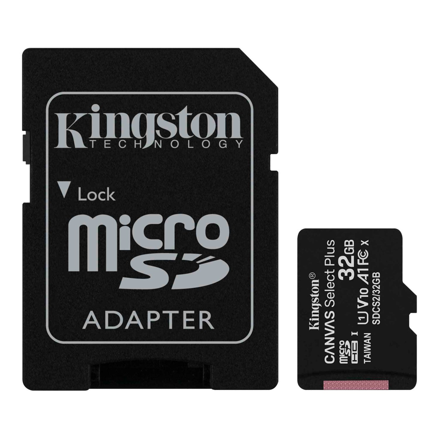Memoria Flash Kingston Canvas Select Plus 32GB+Adap MicroSD | Lifemax