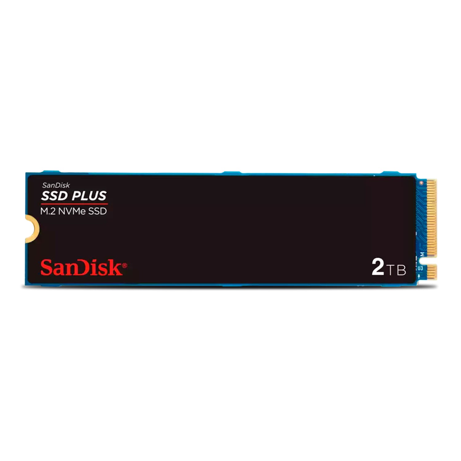Disco Solido SSD Interno SanDisk Plus 2TB M.2 PCIe 3.0 NVMe