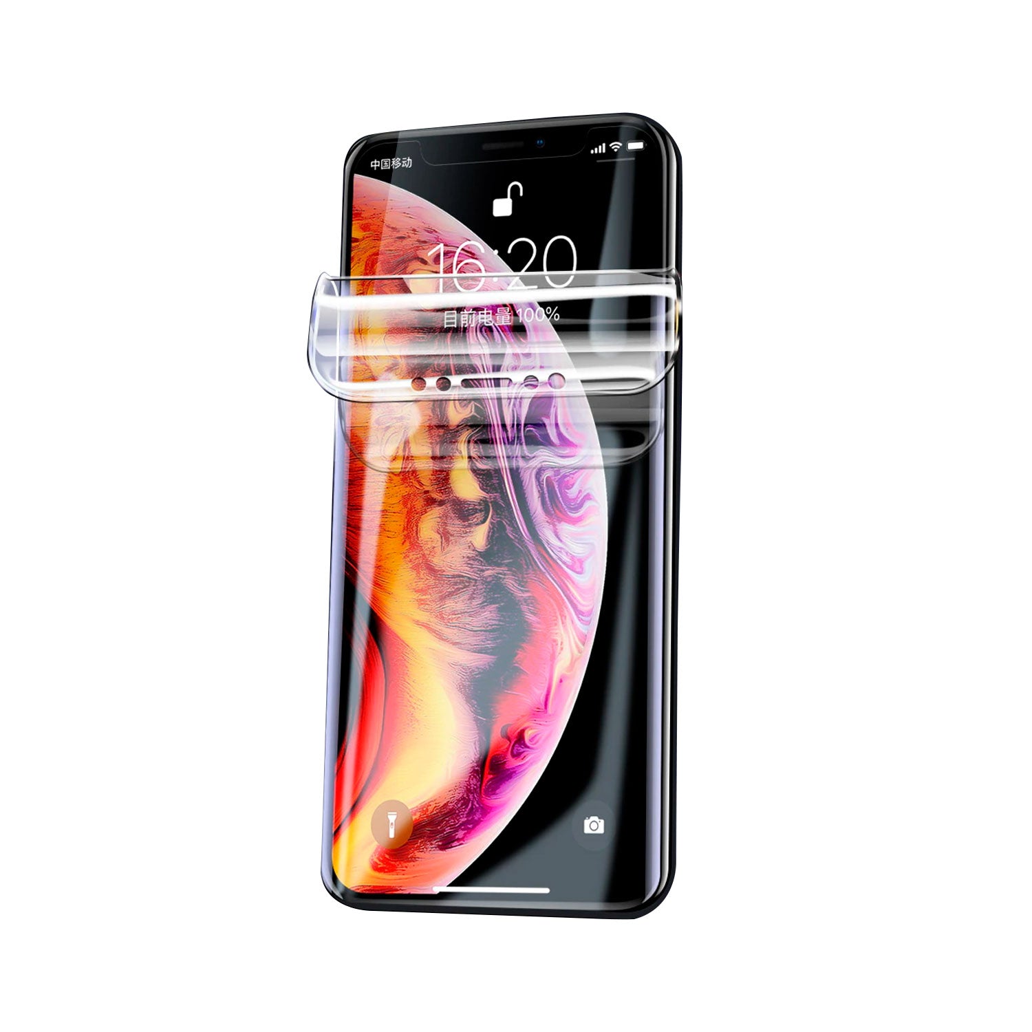 Lamina Hydrogel Filtro Azul iPhone 8 Plus Sunshine SS-057B | Lifemax