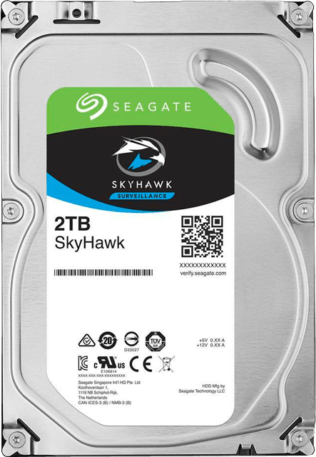 Disco Duro Interno Seagate 2TB SkyHawk Vigilancia ST2000VX015