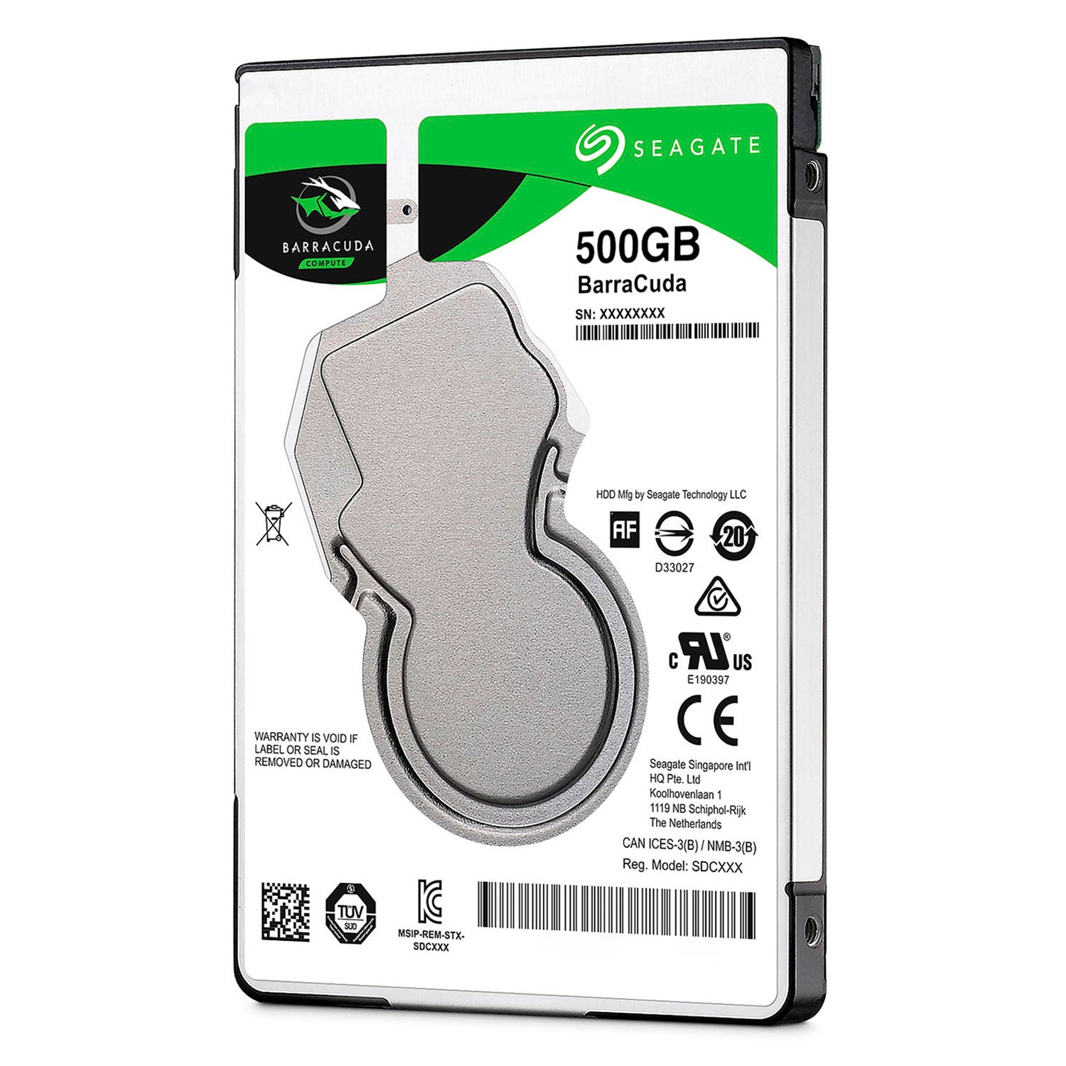 Disco Duro Interno 500GB 2.5" Seagate Barracuda ST500LM030 | Lifemax