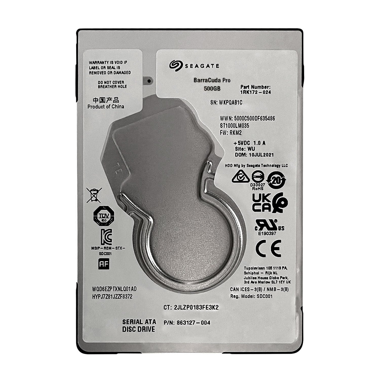 Disco Duro BarraCuda Compute Pro 2.5 HDD 500GB OPEN BOX | Lifemax