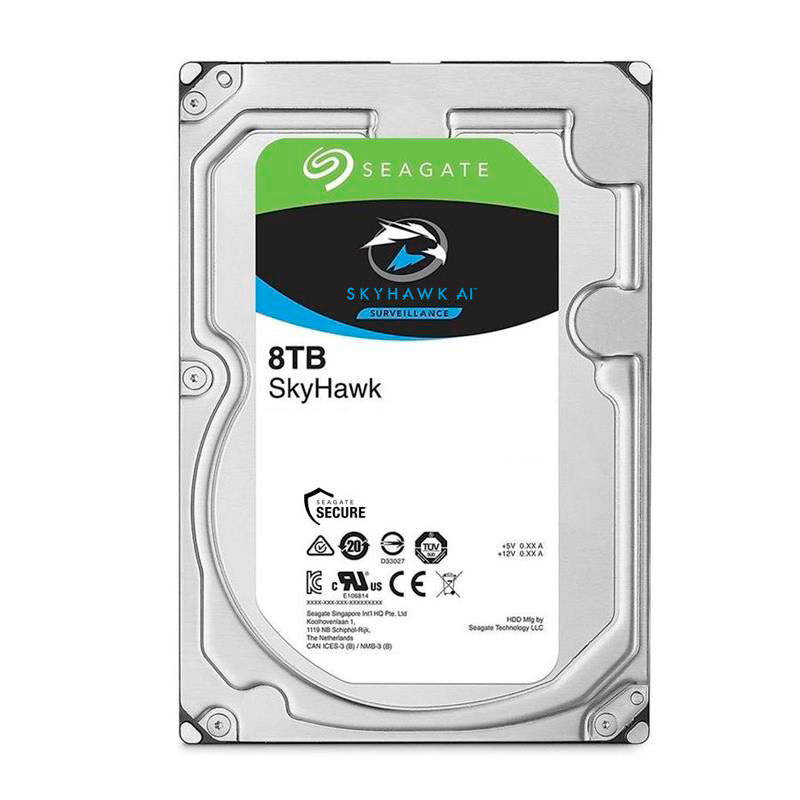 Disco Duro Interno Seagate SkyHawk AI 8TB PC/DVR Vigilancia