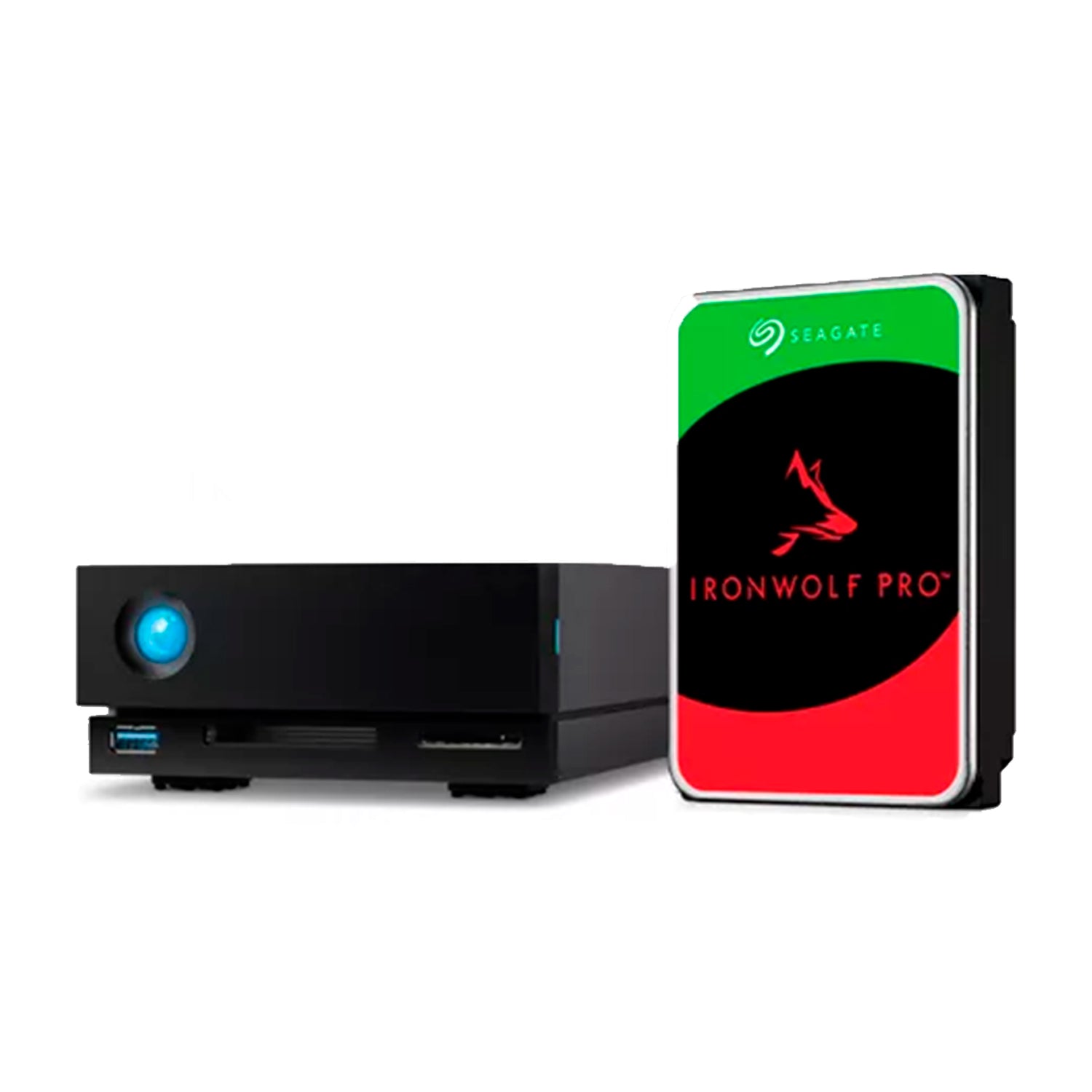 Disco Duro Externo Lacie 10TB 1big Dock Professional Rescue