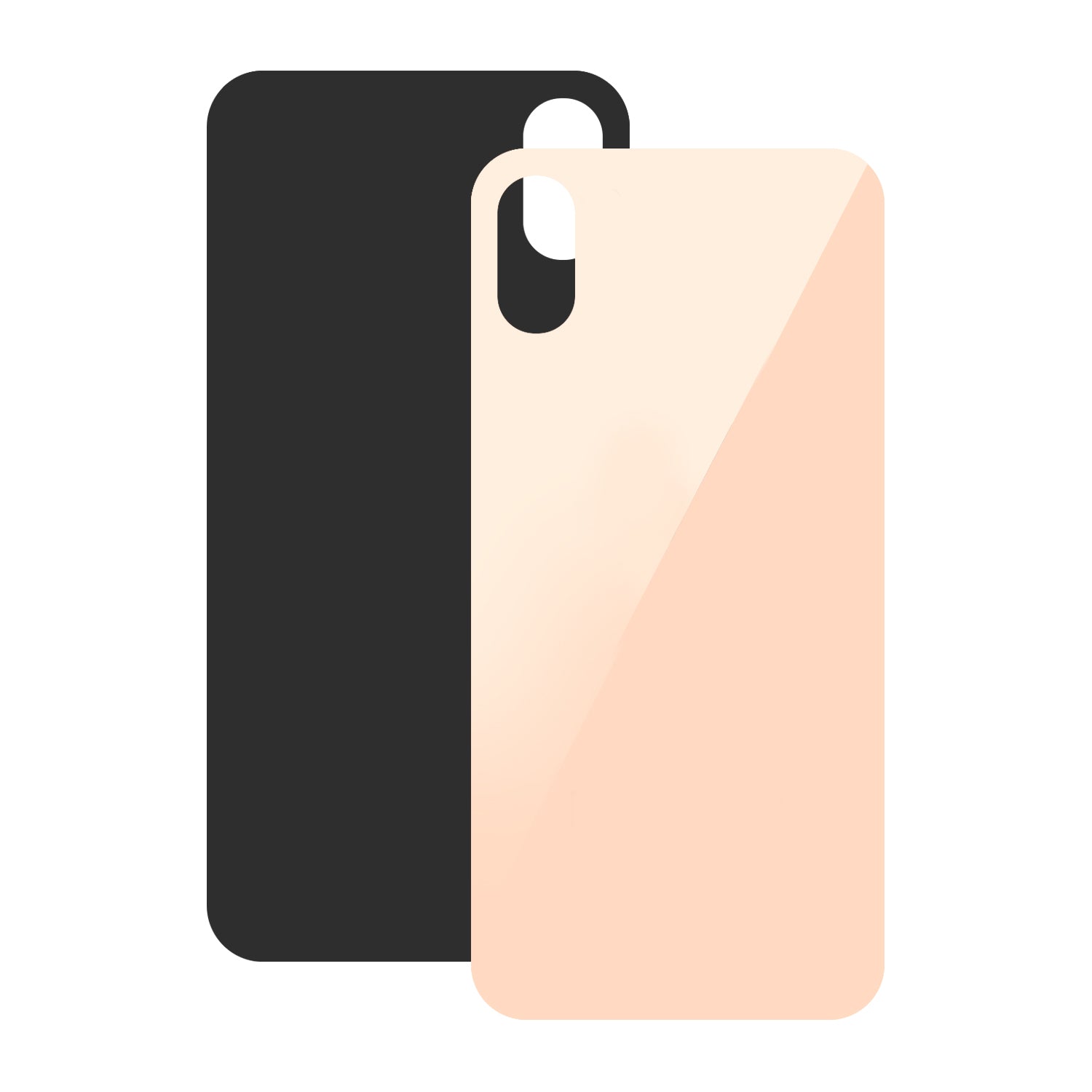 Tapa Trasera Compatible con Iphone X / XS Protege y Renueva