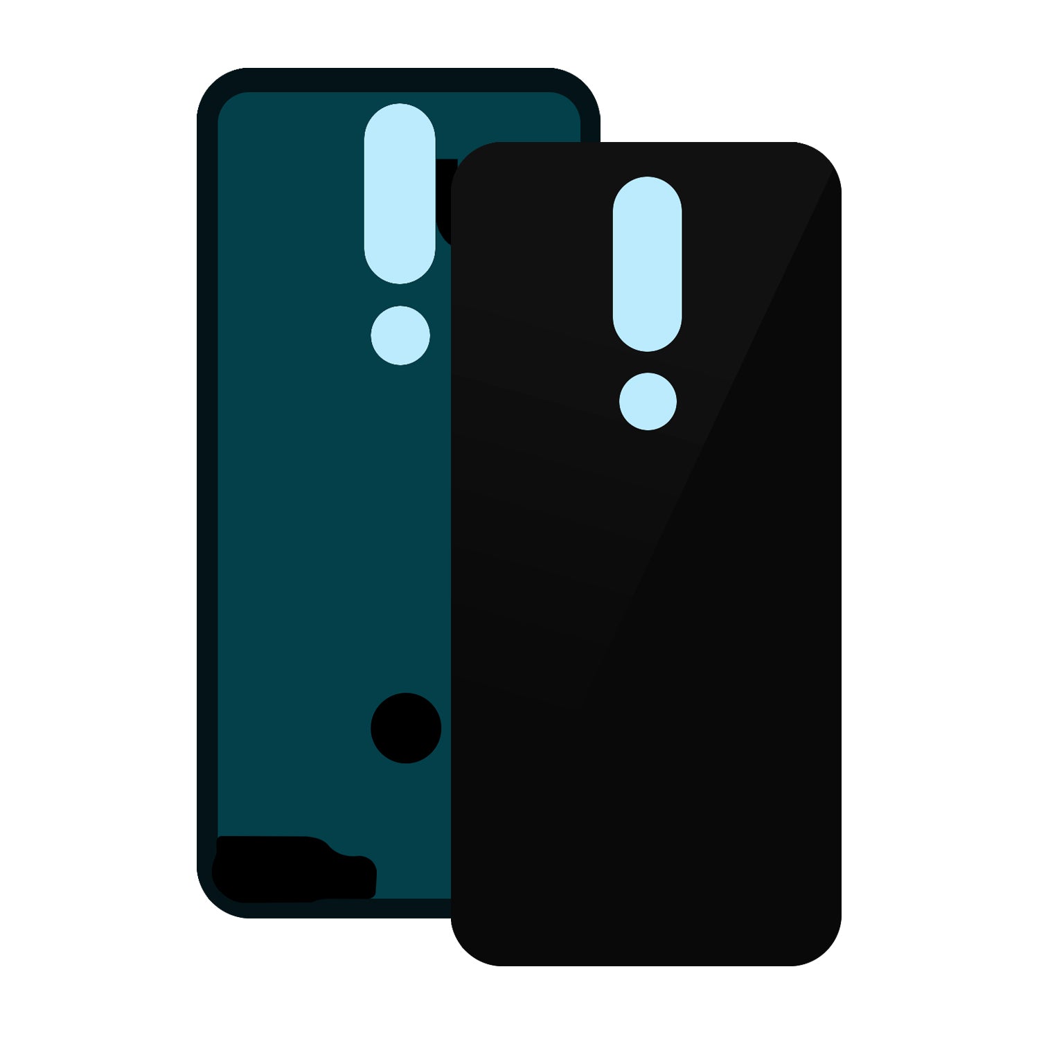 Tapa Trasera Compatible con Nokia 5.1 Plus Renueva y Protege