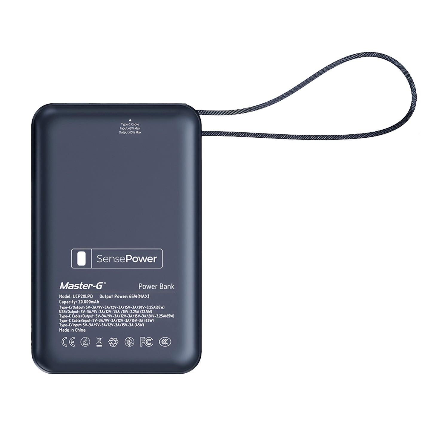 Kit Duo Cargadores PowerBank Master-G Master-G 20.000mAh 65w