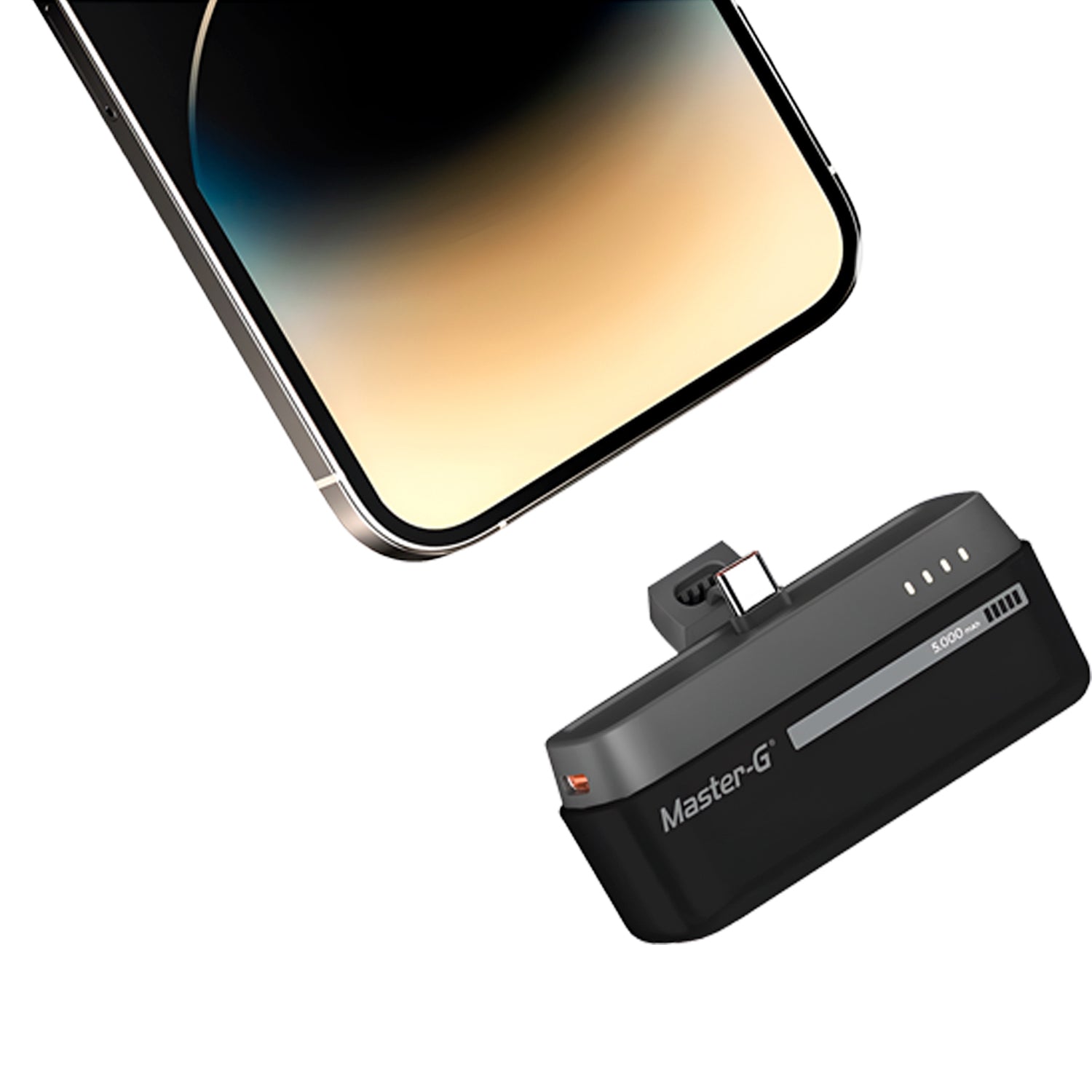 Kit Duo Cargadores PowerBank Master-G 5.000mAh 20w Tipo-C