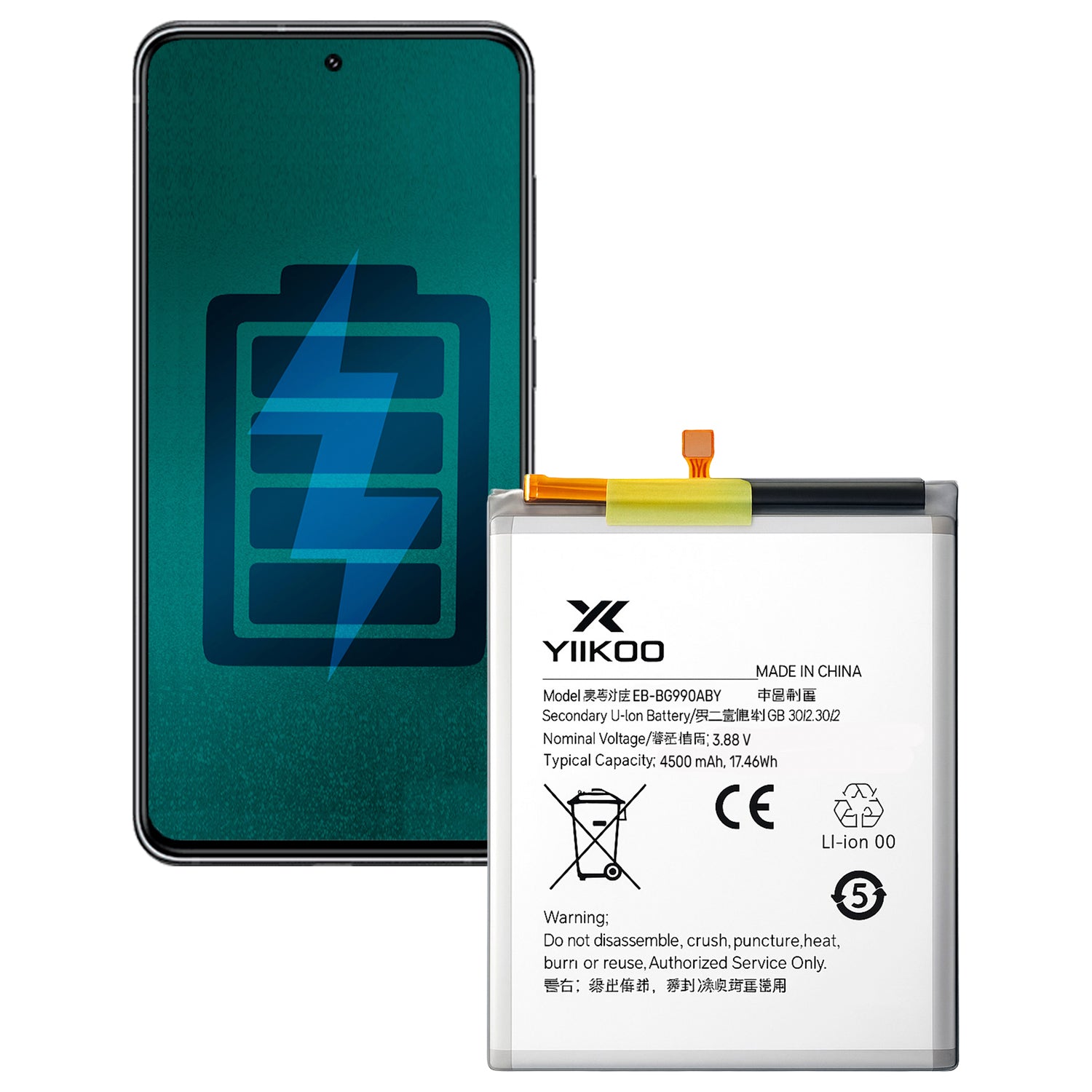 Bateria para Samsung S21 FE 5G YIIKOO Proteccion sobrecarga