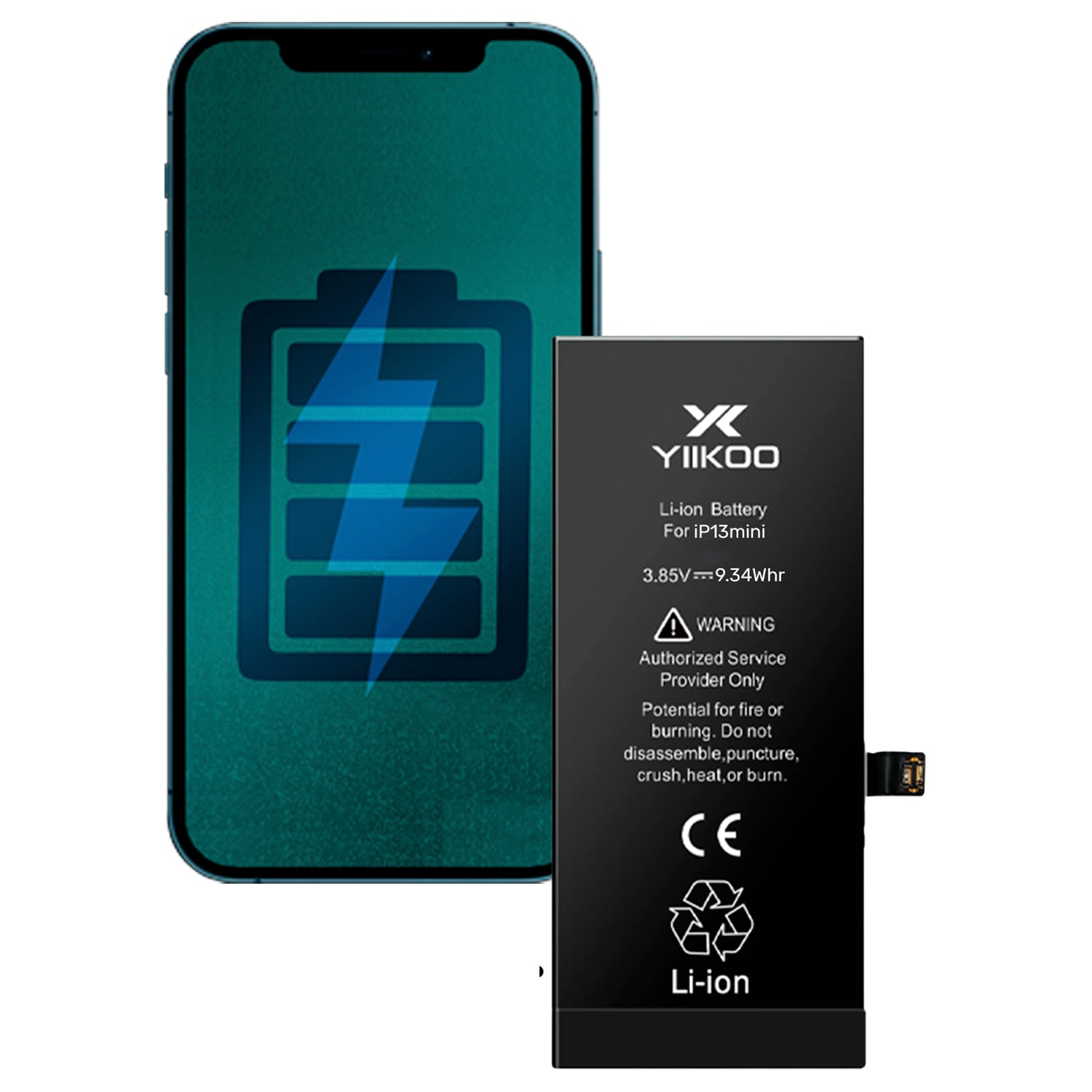 Bateria para iPhone 13 Mini YIIKOO Proteccion sobrecarga