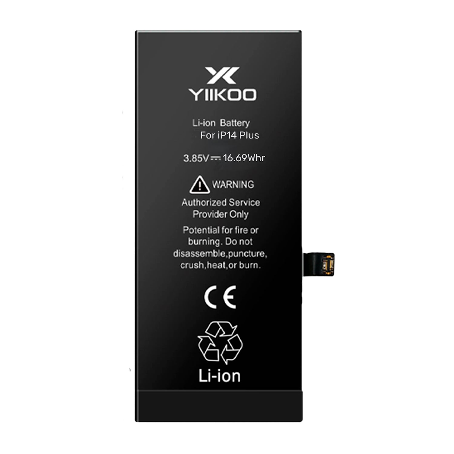 Bateria para iPhone 14Plus YIIKOO Autoprogramable sin alerta