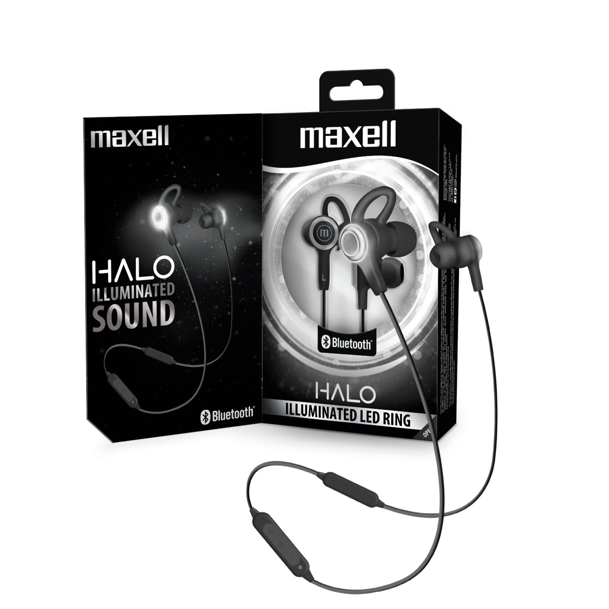 Audifonos Inalambricos EB-BT HALO Maxell Manos Libres Led
