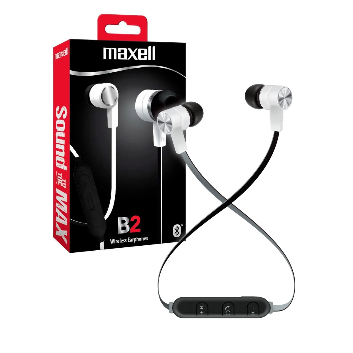 Audifonos Inalambricos Bass B14-EB2 Maxell Manos Libres USB