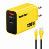 Cable USB-A a USB-C Carga Rápida y Datos 6A 120W 1m