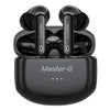 Audífonos Bluetooth Master-G MGBUDS22B TWS ANC 5.3 In-Ear con App y Estuche de Carga