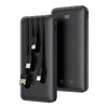 Power Bank 1Hora GAR148 10000mAh 10.5 W Cables Integrados
