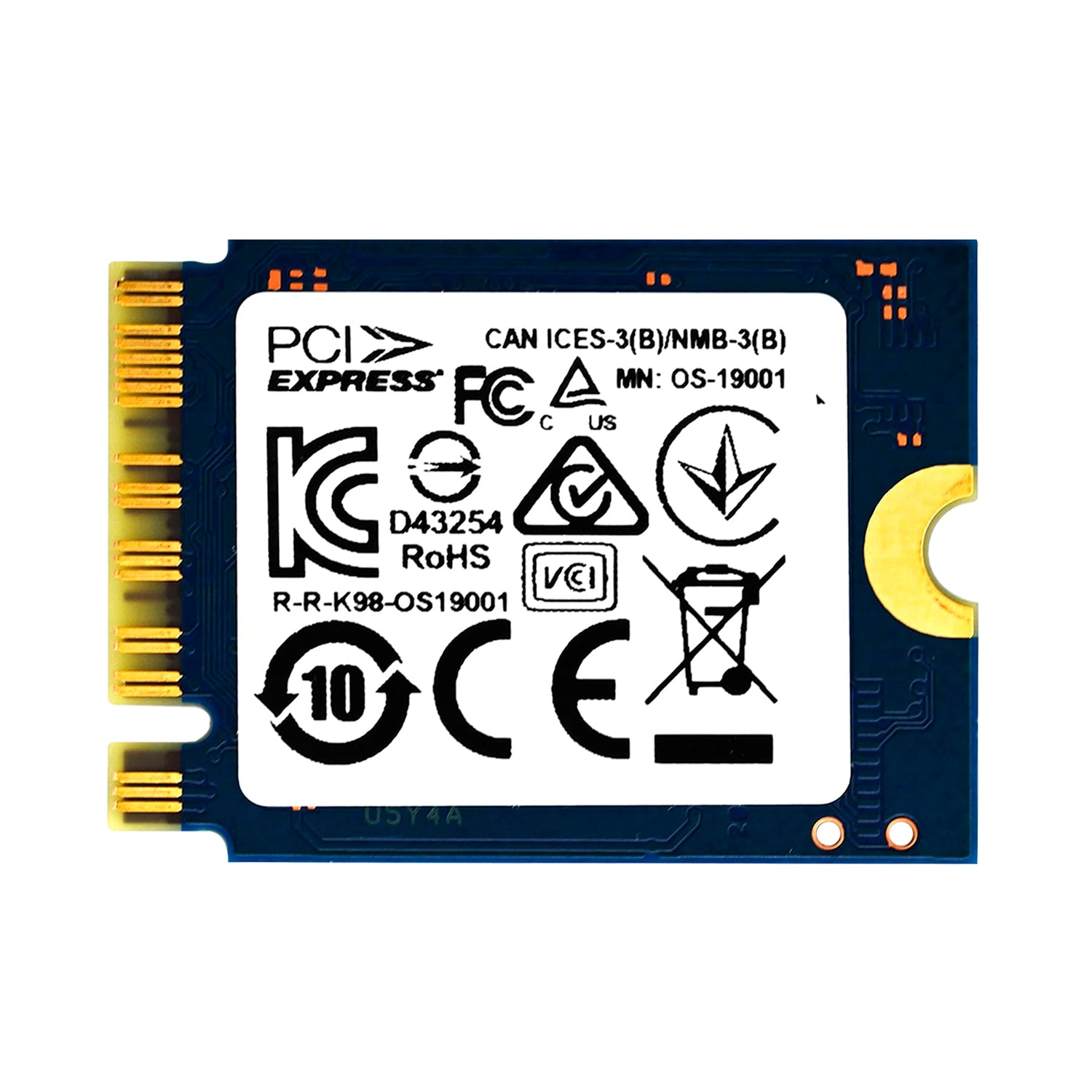 Disco Solido SSD Interno Kingston 256GB M.2 2230 PCIe 3 NVMe 2400MB/s 0M3PDP3256B-AD - Mayorista de Tecnología