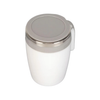 Taza Magnetica Auto Mezcladora Termica 380ml Color Blanco