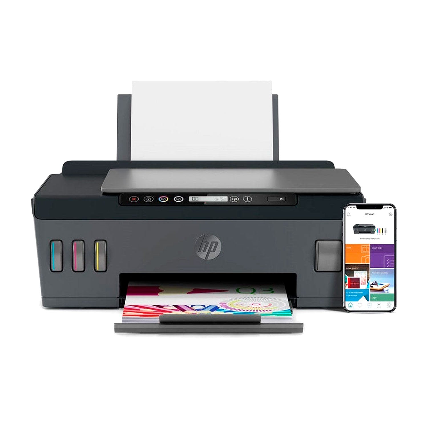 Impresora Multifuncional Inalambrica HP Smart Tank 515 Bluetooth Wi-Fi Smart app USB 2.0 [ 1TJ09A ] - Mayorista de Tecnología