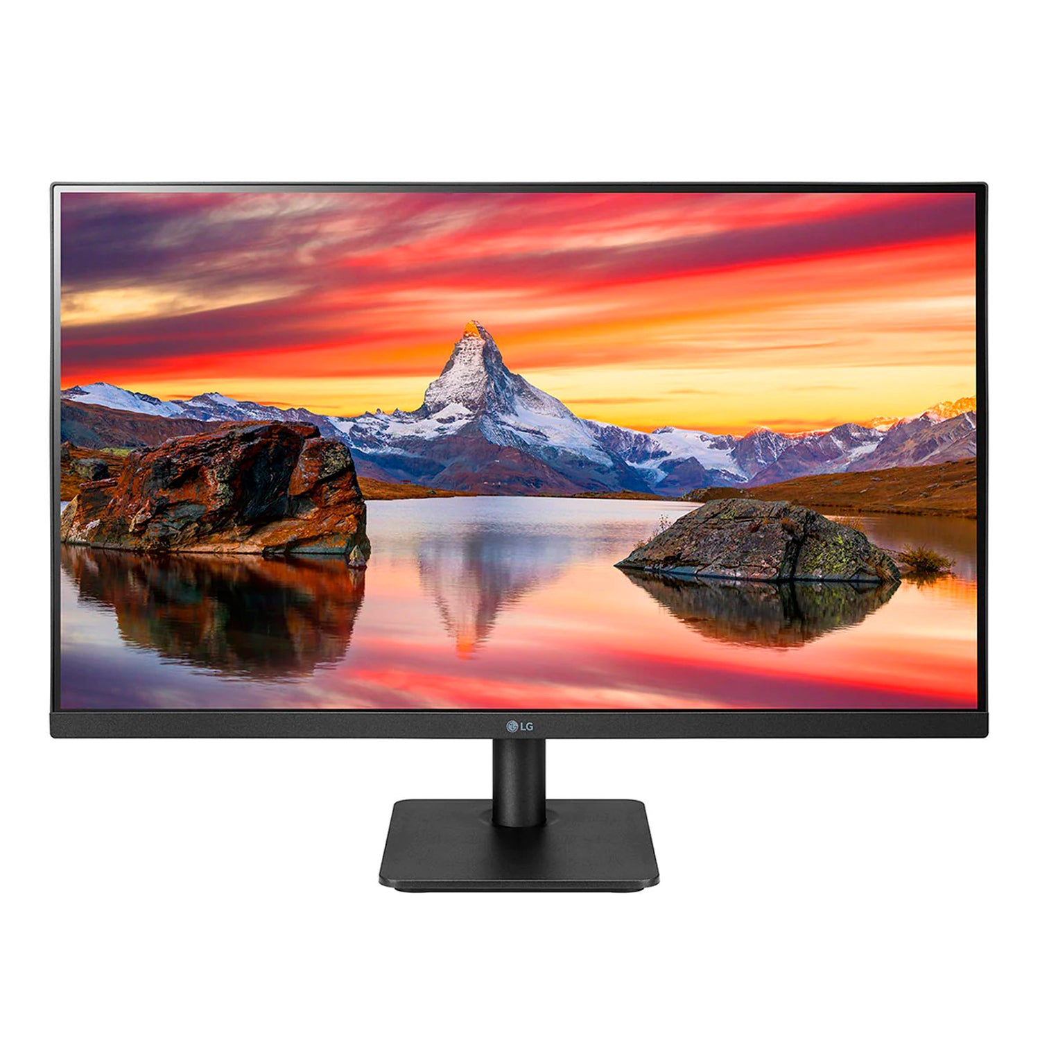 Monitor Plano LG 27in Full HD Panel IPS 75hz 5ms HDMI VGA FreeSync Montaje Vesa [ 27MP400-B ] - Mayorista de Tecnología