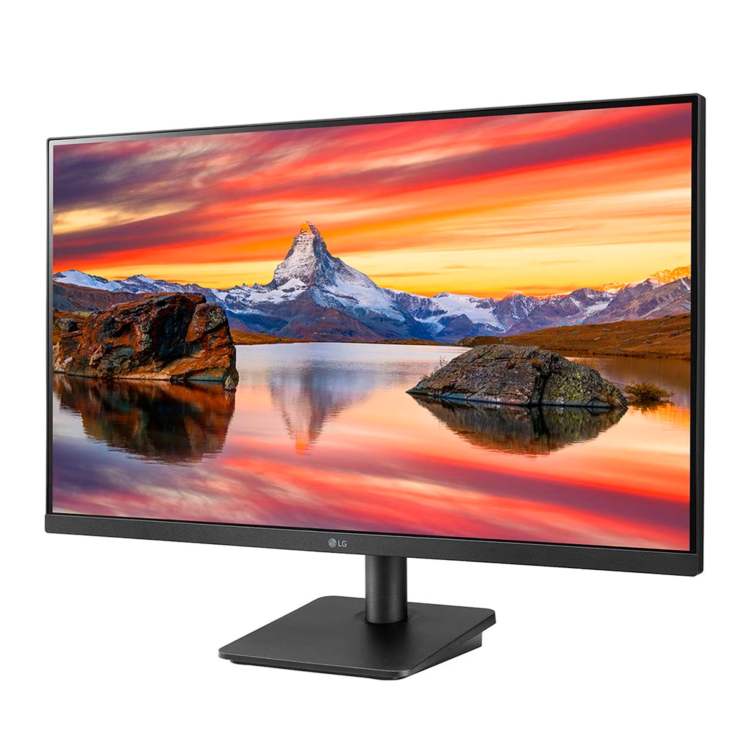 Monitor Plano LG 27in Full HD Panel IPS 75hz 5ms HDMI VGA FreeSync Montaje Vesa [ 27MP400-B ] - Mayorista de Tecnología