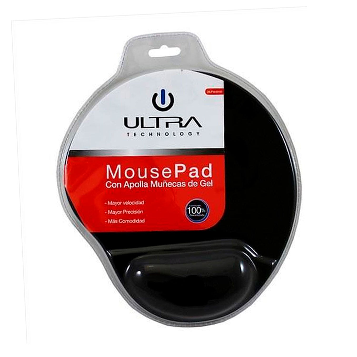 Mouse Pad Ergonomico Con Apoya Muñecas Gel Ultra 29UPM-00100 | Lifemax